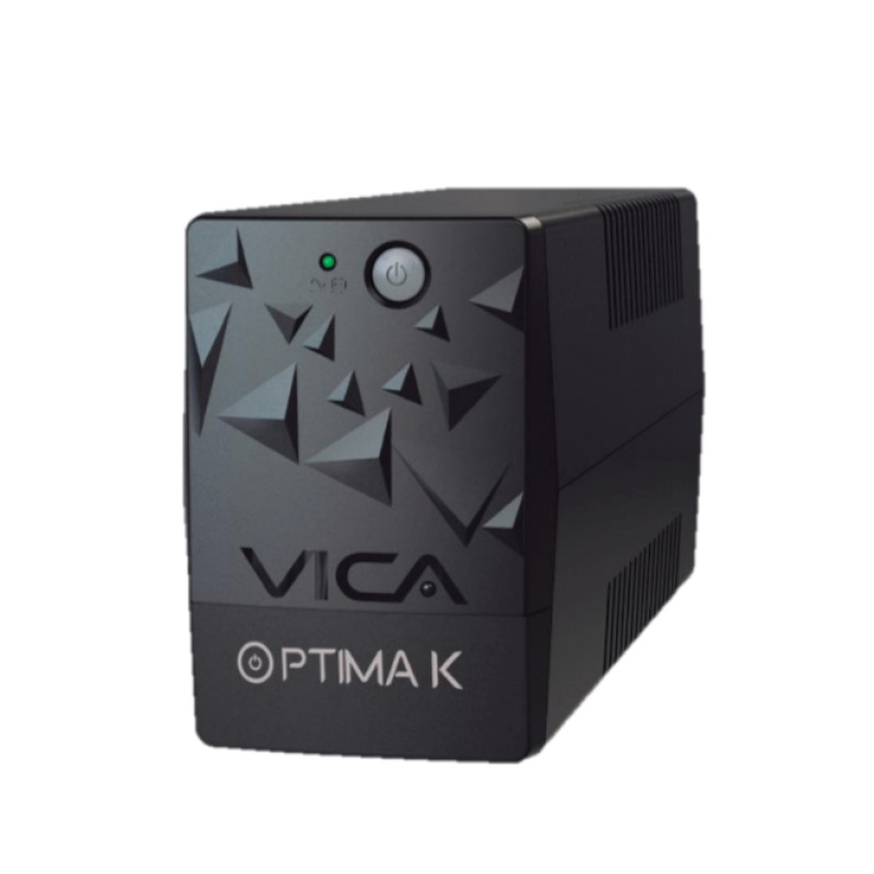 NO BREAK VICA CON REGULADOR INTEGRADO OPTIMA K 1000VA 500W 6 TOMAS REGULADAS Y RESPALDADAS TIPO 5-15R